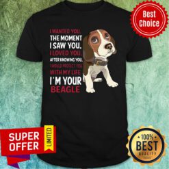 Beagle Wanted I Wanted You The Moment I Saw You I Loved You After Knowing You Shirt