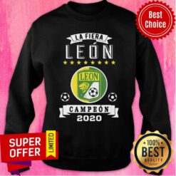 Club Leon Campeon 2020 Futbol Mexicano La Fiera Sweatshirt