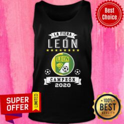 Club Leon Campeon 2020 Futbol Mexicano La Fiera Tank Top