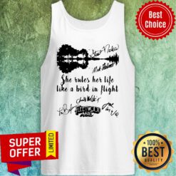 Fleetwood Mac She Rules Her Life Like A Bird In Flight Signatures Tank Top