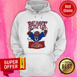 Funny Beast Of The East 2020 AFC East Champs Hoodie
