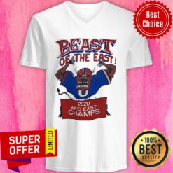 Funny Beast Of The East 2020 AFC East Champs V-neck