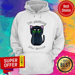 Funny Cat I’m Plotting Your Demise Hoodie