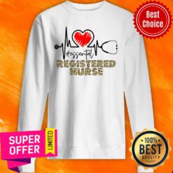 Funny Essential Worker Registered Nurse Sweatshirt