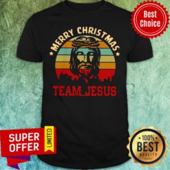 Funny Merry Christmas Team Jesus vintage Shirt