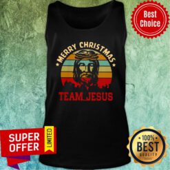 Funny Merry Christmas Team Jesus vintage Tank Top