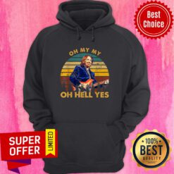 Funny Oh My My Oh Hell Yes Retro Tom Tees Petty Guitar Hoodie