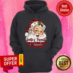 Funny Santa''s Claus Favorite Healthcare Worker Christmas Hoodie