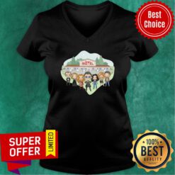 Funny Schitts Creek Rosebud Motel V-neck