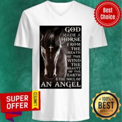 God Made A Horse From The Breath Of The WInd The Beauty Of The Earth V-neck