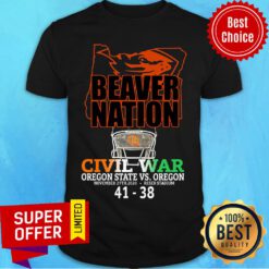 Good Beaver Nation Civil War Oregon State Vs Oregon 4138 Shirt