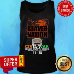 Good Beaver Nation Civil War Oregon State Vs Oregon 4138 Tank Top