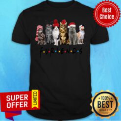 Good Cats Santa Furiends Christmas Shirt