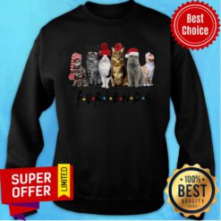 Good Cats Santa Furiends Christmas Sweatshirt