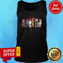 Good Cats Santa Furiends Christmas Tank Top