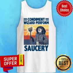 Good Condiment Wizard Perform Sauvery Vintage Retro Tank top