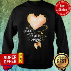 Heart Cloudy My Daddy Is My Guardian Angel Sweatshirt