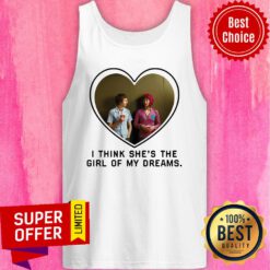 Michael Cera And Mary Elizabeth I Think She’s The Girl Of My Dreams Tank top