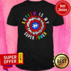 Nice Autism Is My Superpower Shirt