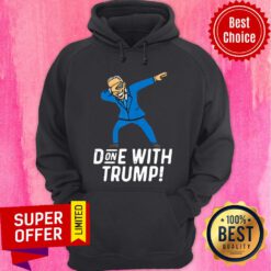 Nice Biden Dabbing Done With Trump January 20th 2021 Hoodie