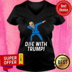 Nice Biden Dabbing Done With Trump January 20th 2021 V-neck