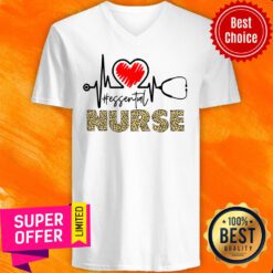 Nice Essential Worker Nurse V-neck