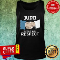 Nice Judo Begins With Respect Tank Top