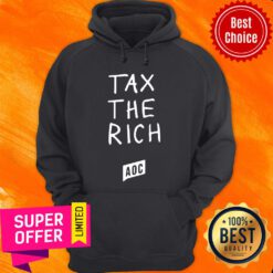 Official Aoc Tax The Rich Hoodie