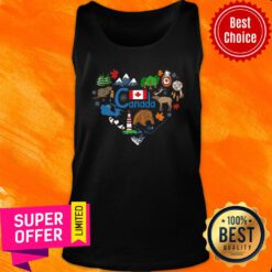Official Canada Heart Tank Top