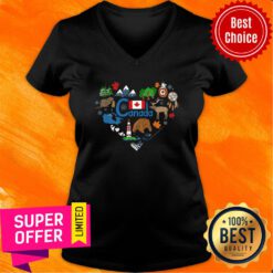 Official Canada Heart V-neck