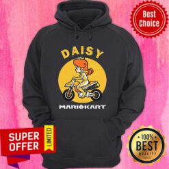 Official Daisy Mario Kart Motorcycle Hoodie