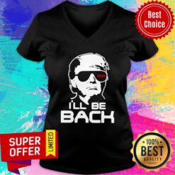 Official Donald Trump I’ll Be Back 2024 V-neck