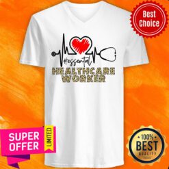 Official Essential Worker Healthcare Worker V-neck