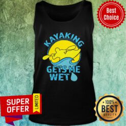 Official KAYAK Gets Me Wet Tank Top