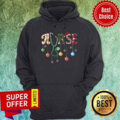 Official Nurse Merry Christmas Hoodie