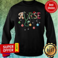 Official Nurse Merry Christmas Sweatshirt