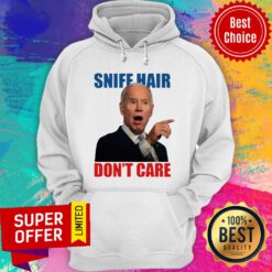 Official Sniff Hair Don’t Care Creepy Joe Light Hoodie