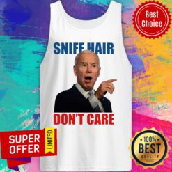 Official Sniff Hair Don’t Care Creepy Joe Light Tank Top