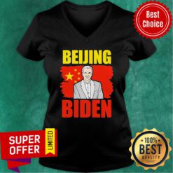 Premium Beijing Biden Anti Joe Biden China Official Fresh Out Of Fucks Low The Battery V-neck