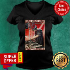 Premium DJ Lose Your Mind Find Your Soul V-neck