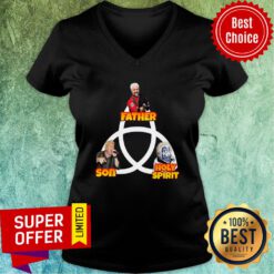 Premium Father Son and Holy Spirit V-neck