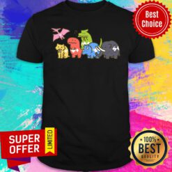 Premium Pet Dinosaurs Power Ranger Shirt