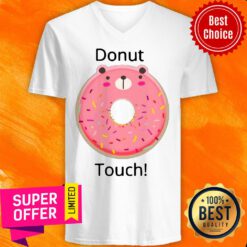 Premium Pink Donut Touch V-neck