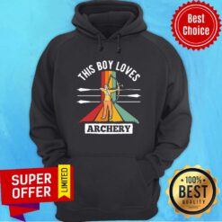 Premium This Boy LOves Archery Hoodie