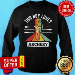 Premium This Boy LOves Archery Sweatshirt