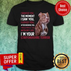 Staffordshire Wanted I Wanted You The Moment I Saw You I Loved You After Knowing You Shirt
