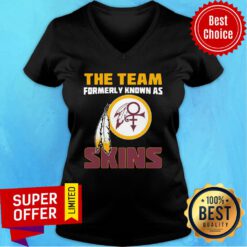 The Team Formerly Known As Skins Washington Football Team V-neck