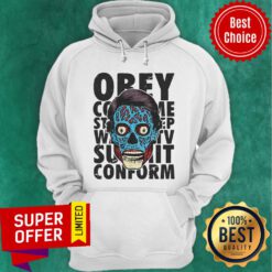 Top Alien Propaganda They Live Hoodie