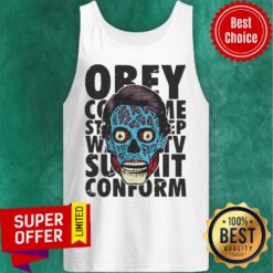 Top Alien Propaganda They Live Tank Top