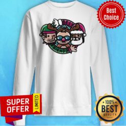 Top Best Friends And Orange Cassidy Best Friends Christmas Cartoon Tee Sweatshirt